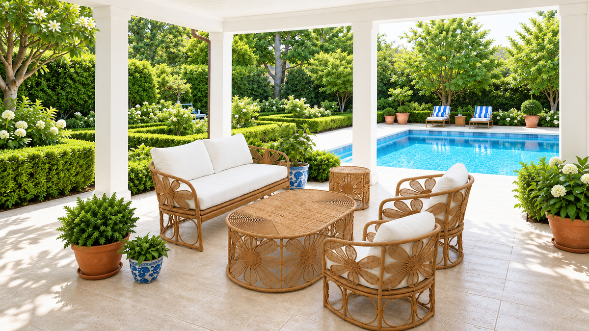 Is rattan furniture good for outdoor use?