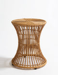 Zola Rattan Ottoman Stool