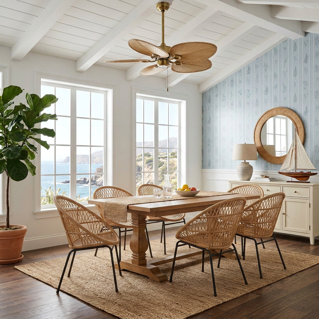 Nara Rattan Dining Chair