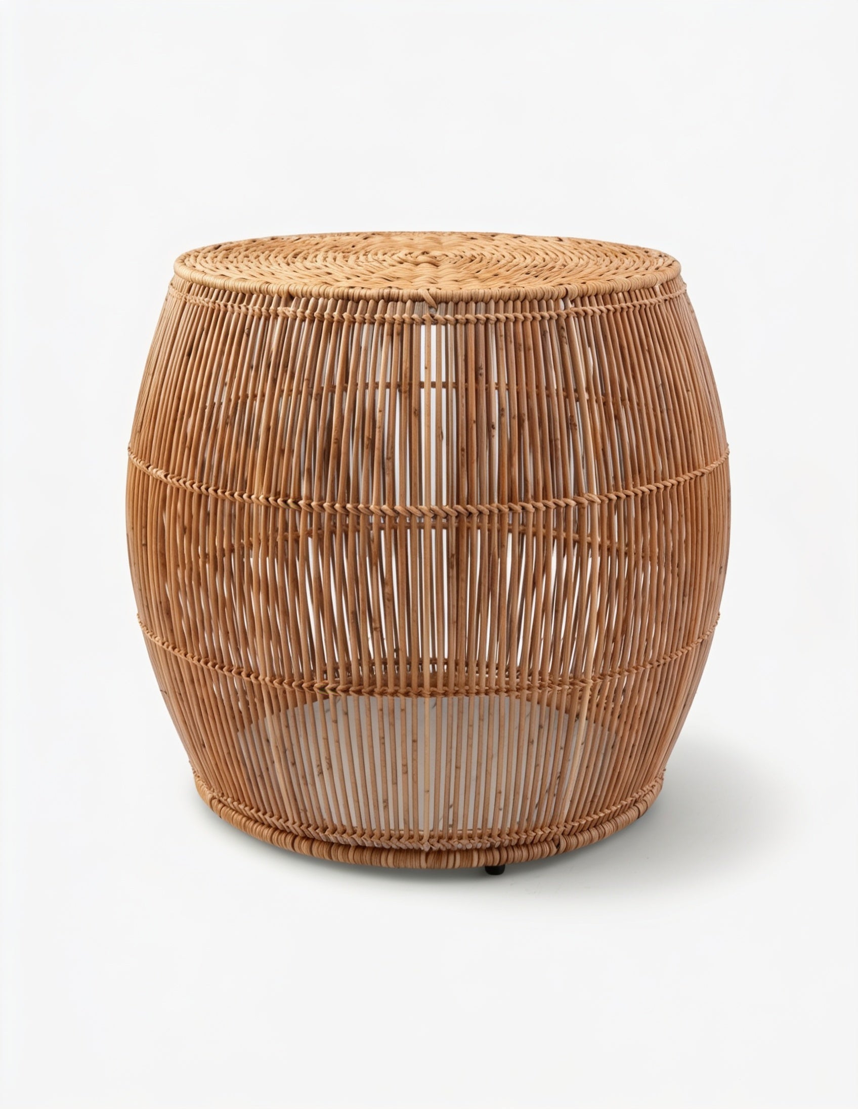 Romi Rattan Ottoman Stool