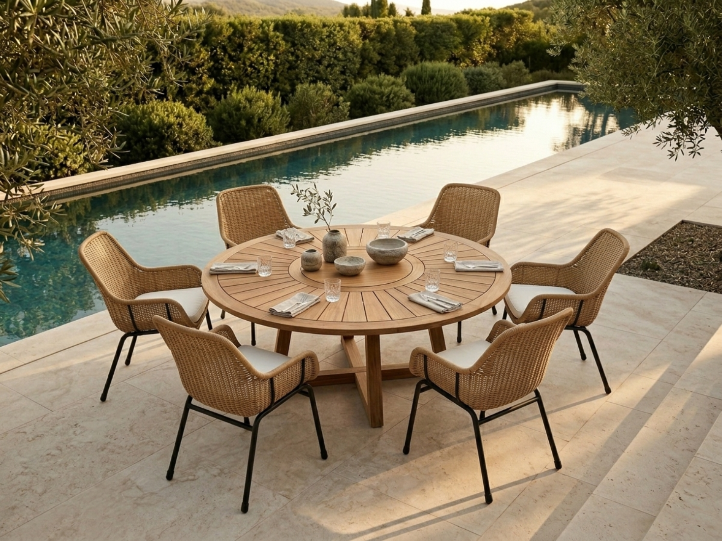 Vela Rattan Dining Chair