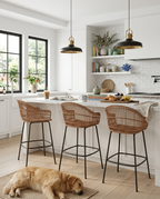 Sola Rattan Bar Stool