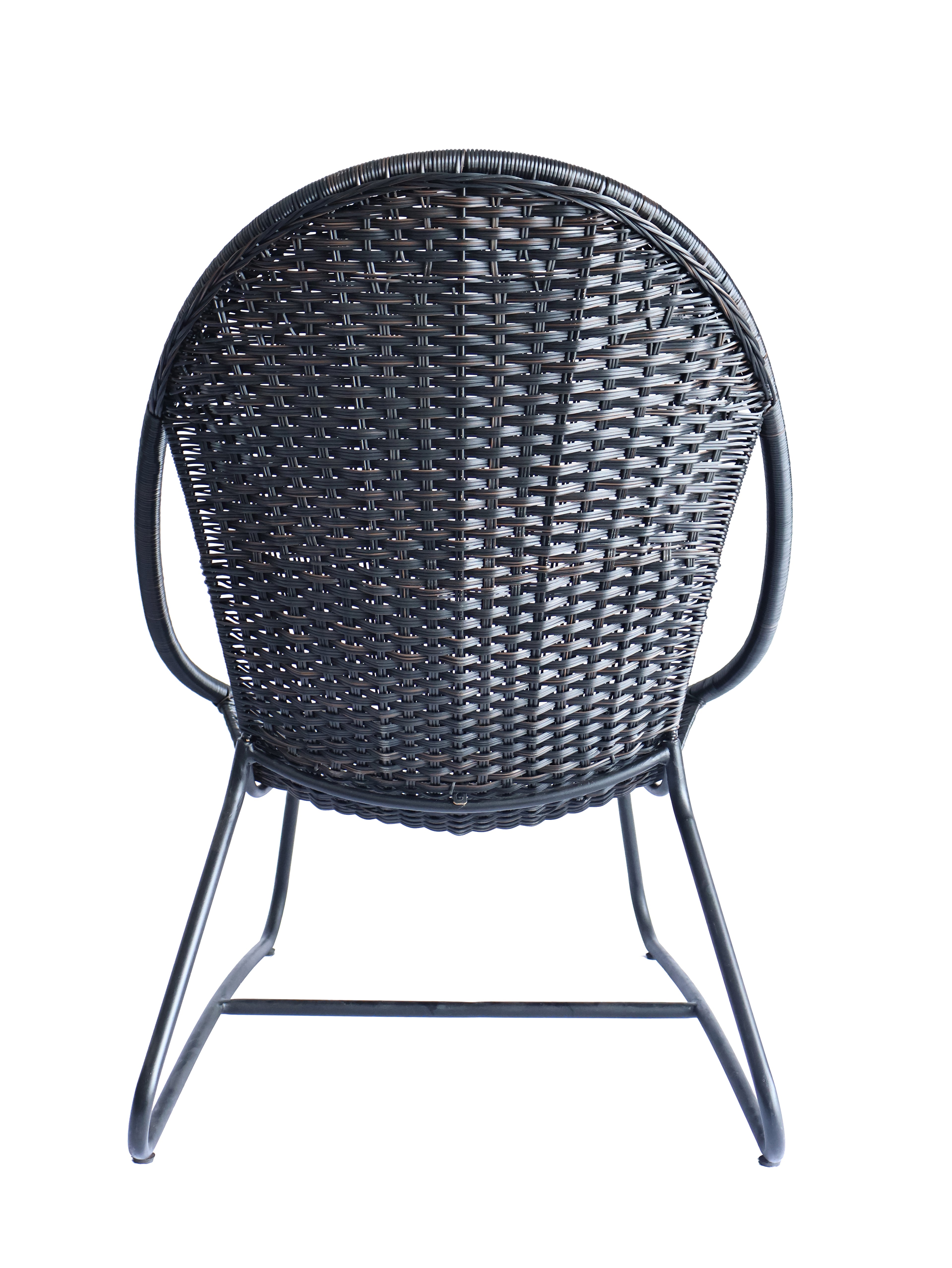 Noir Rattan Lounge Chair