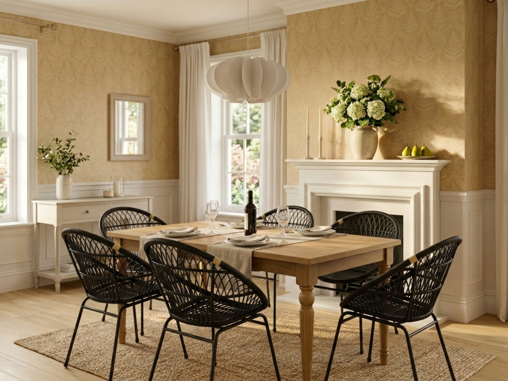 Zuri Rattan Dining Chair