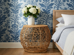 Lani Rattan Ottoman Stool