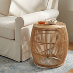 Romi Rattan Ottoman Stool
