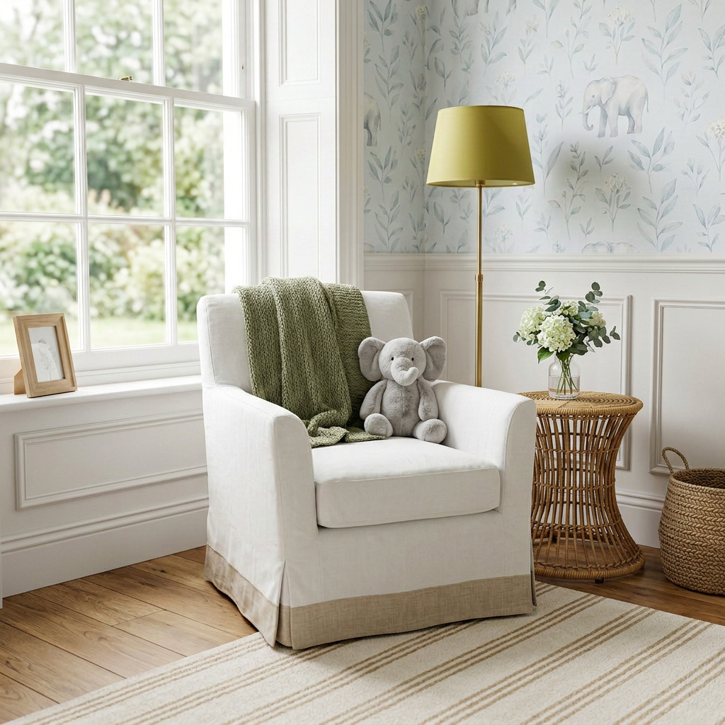 Zola Rattan Ottoman Stool